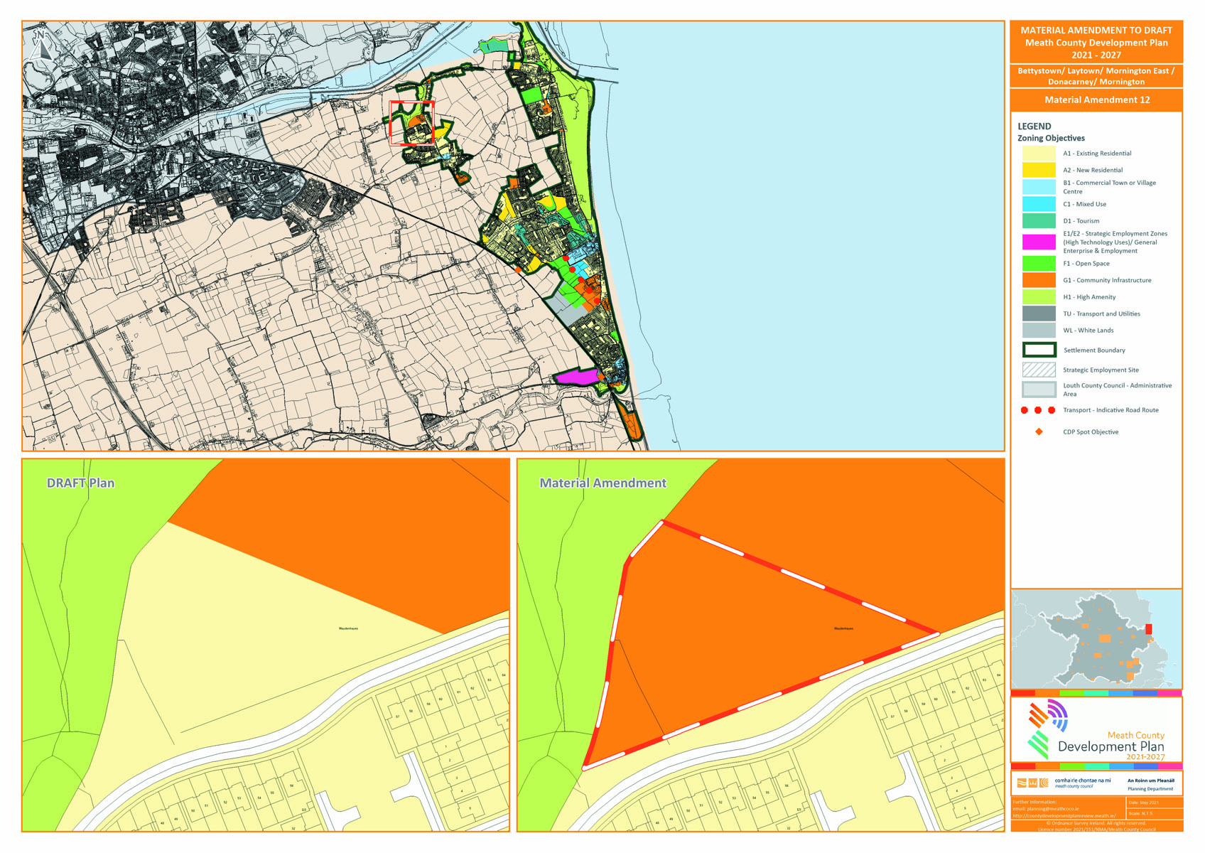 BLMD Proposed amendment number 12 map