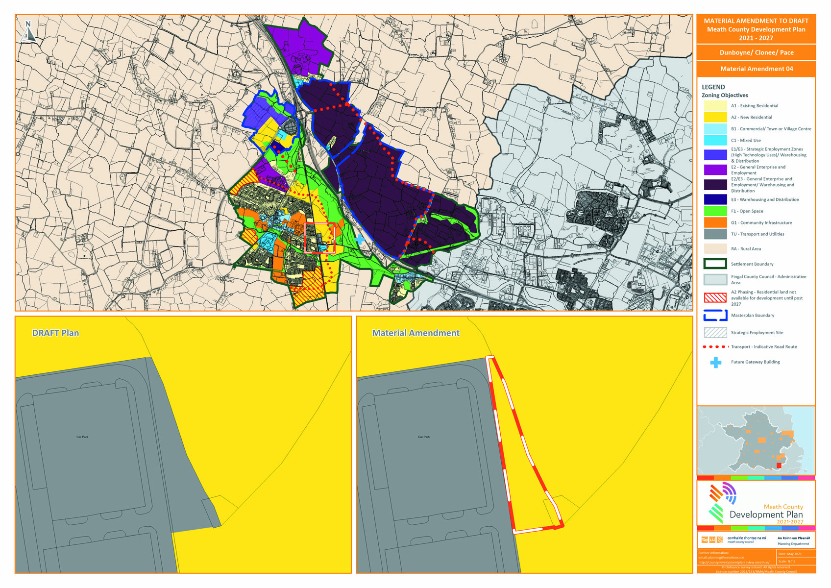 DCP Proposed amendment number 4 map